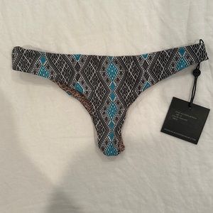 NWT Acacia swimwear Ho’okipa bottom in Thai